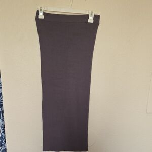 Zara Charcoal Pencil Skirt Very Soft